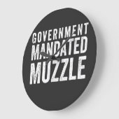 Regering Mandated Muzzle Grote Klok (Hoek)