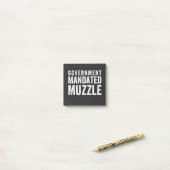 Regering Mandated Muzzle Post-it® Notes (Op bureau)
