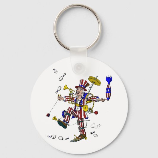 Regering onbeperkt sleutelhanger (Voorkant)