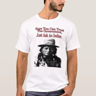 Regering t-shirt vertrouwen