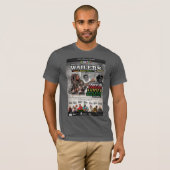 REGGAE. AU BRÉSIL T-Shirt foncé de base (Devant entier)