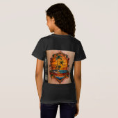 Reggae Beach Tattoo Fusion T-shirt (Achterkant volledig)