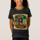 Reggae Beach Tattoo Fusion T-shirt (Voorkant)