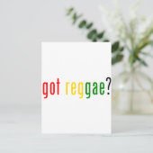 Reggae? Briefkaart (Staand voorkant)