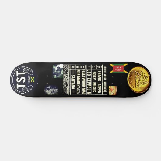 REGGAE / Dennis Thompson 7 3/4-inch skateboard Dec (Horizontaal)
