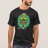 Reggae Discography Tribal Mask TShirt (Voorkant)