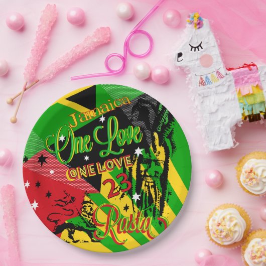 Reggae Feest Papieren Bord (Feest)