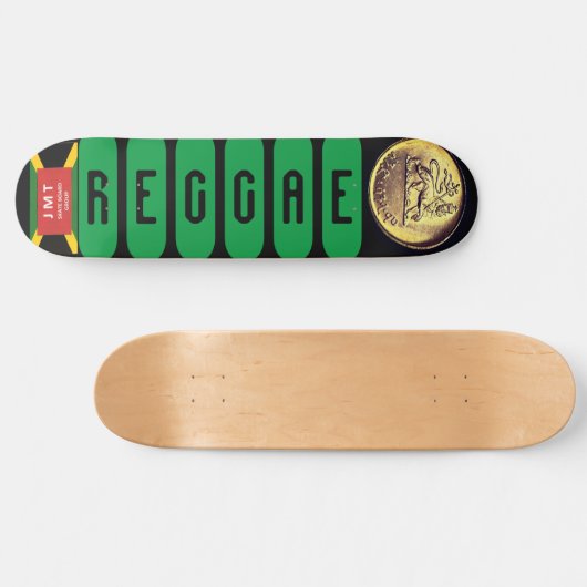 REGGAE GOLD Skateboard (Horz)