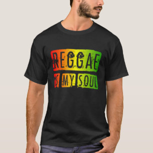 Reggae is mijn sol in Rastafari i Jamaican r T-shirt