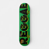 REGGAE JMT7 3/4-inch skateboard Deck (Voorkant)