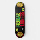 REGGAE LIONESS 8 1/4" Skateboard Deck (Voorkant)