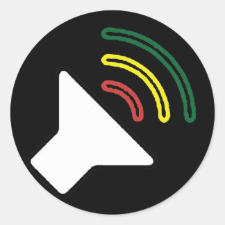 Reggae Listen Sticker