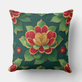 Reggae Lotus Flower Kussen