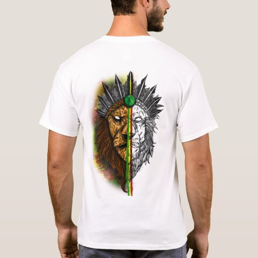 Reggae Löwe T-shirt (Achterkant)