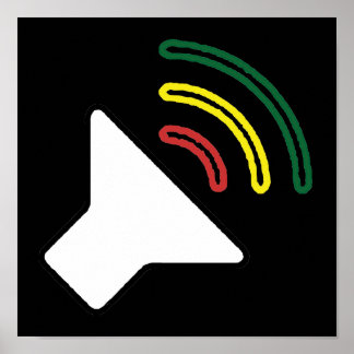 Reggae Luister Poster