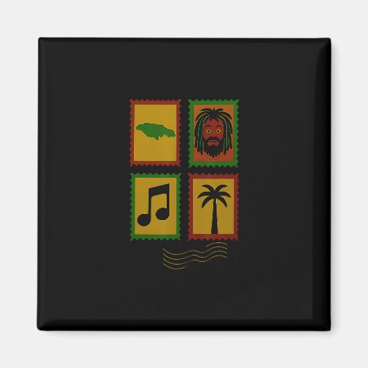 Reggae magneet (Voorkant)
