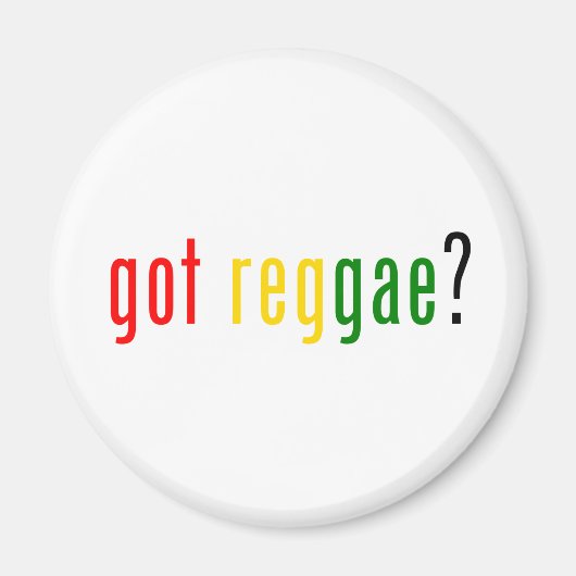Reggae? Magneet (Voorkant)
