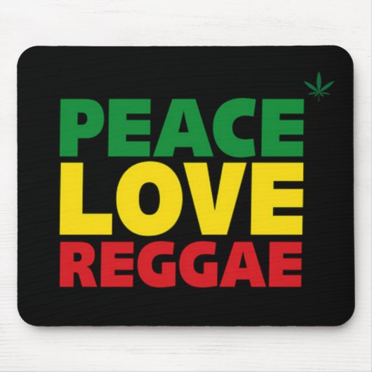 Reggae Mouse Mat Muismat (Voorkant)