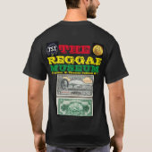 REGGAE MUSEUM MERCH T-shirt noir basique (Dos)