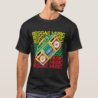 Reggae Music I Rasta I Rastafari I Jamaican Reggae T-shirt