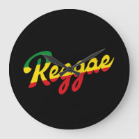 Reggae Music met reggagevlagkleuren