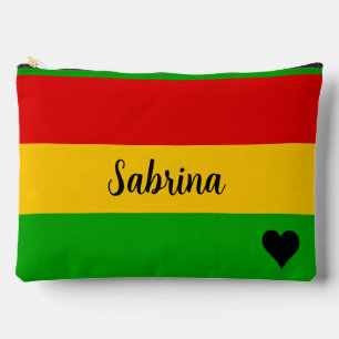 Reggae Muziek Gestreepte Gepersonaliseerde Etui