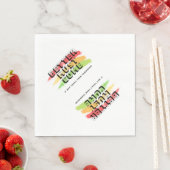 Reggae Napkin met een citaat Servet (Insitu)