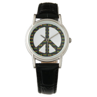 Reggae One Love Vredesbord Horloge