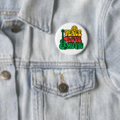 Reggae Peace Love Music Ronde Button 5,7 Cm (In situ)