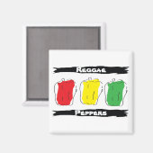 Reggae Peppers Magneet (Voorkant / Achterkant)