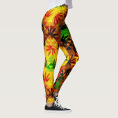 Reggae Polygen Vibration - Power Yoga Leggings (Droite)