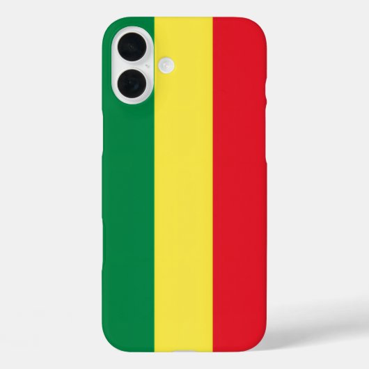 Reggae Rasta iPhone Case  (Achterkant)