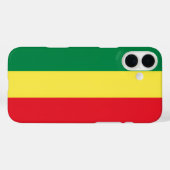Reggae Rasta iPhone Case  (Achterkant (horizontaal))