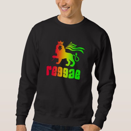 Reggae Rasta Lion Trui (Voorkant)