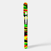 Reggae Rasta Rastafarian Green Black Red Case-Mate iPhone Case (Achterkant / Links)