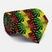 reggae rasta stropdas (Opgerold)