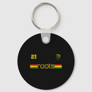 Reggae Rastafari Ethiopië Jamaica Voetbal Voetbal Sleutelhanger