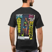 REGGAE REBEL Basic Donker T-shirt (Achterkant)