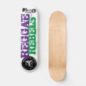 REGGAE REBELS Skateboard (Voorkant)