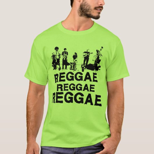 REGGAE REGGAE T-SHIRT (Voorkant)