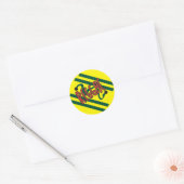 Reggae Ronde Sticker (Envelop)