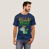 Reggae Shark Funny Ocean Animal Shirt (Voorkant volledig)