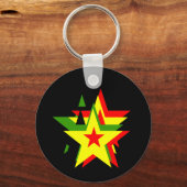 Reggae star sleutelhanger (Voorkant)