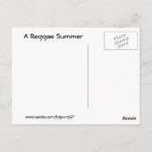 Reggae Summer Briefkaart (Achterkant)