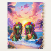 Reggae Turtles – Des vibes d'île pour toujours. (Dos)