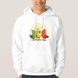 Reggae Vibe Cartoon Birds Hoodie