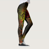 Reggae Vibes - Power Yoga Leggings (Rechts)