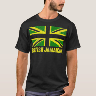 Reggae Yardie Clothing British Jamaican Union Jack T-shirt