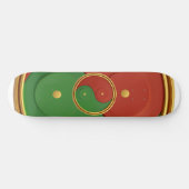 Reggae Yin & Yang Skateboard (Horizontaal)