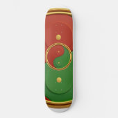 Reggae Yin & Yang Skateboard (Voorkant)